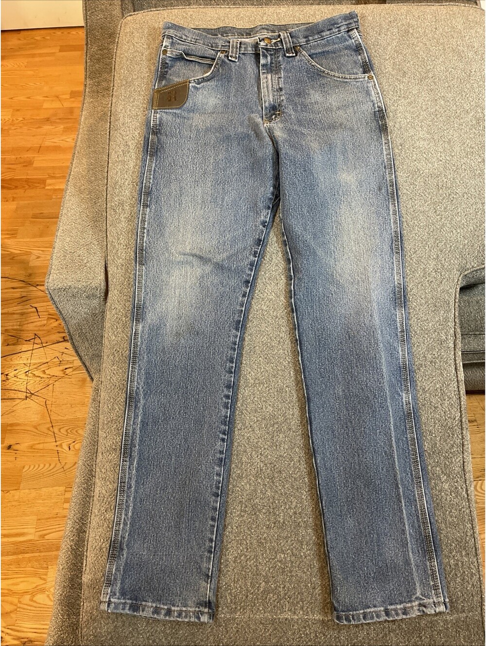 Wrangler Riggs Workwear Men’s 32x36 Medium Wash Carpenter Jeans